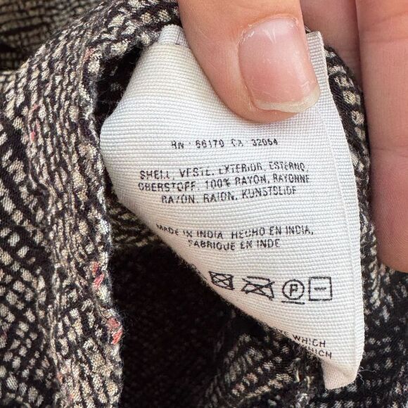 Anthropologie Hei Hei Women's Nova Button Front Romper Size XS - Picture 6 of 7